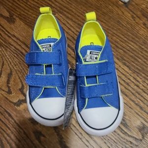 Converse All Star velcro shoes size 8